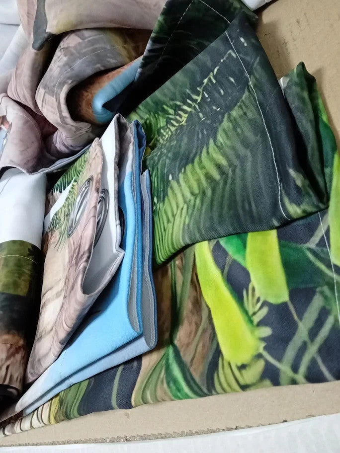 Yuanzu Dinosaur Curtains Kids Boys Jungle Animals Wildlife Print 117x183cm New