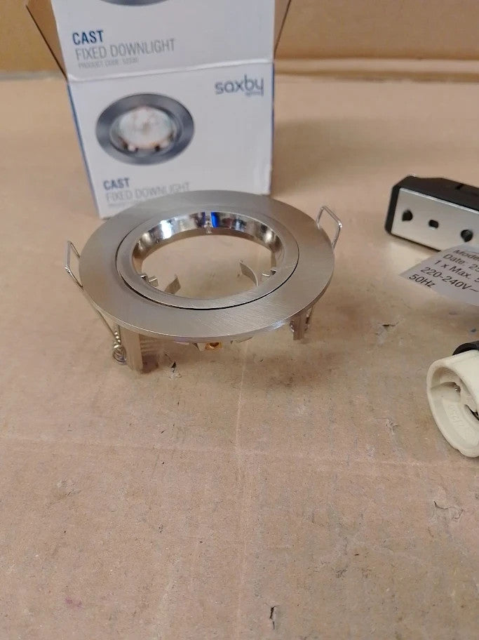 National Lighting Recessed Mains Powered LED Spot Lights Downlights Ceiling New