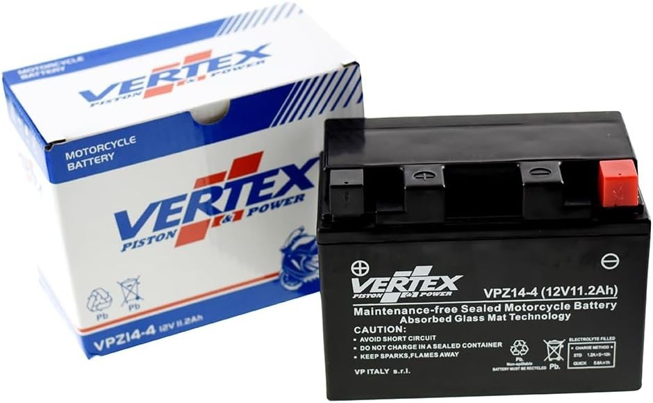 Vertex VP144 Sealed AGM Motorcycle Powersport Battery 12V 12Ah CCA -18 200 New