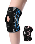 ABYON Hinged Knee Brace Support Metal Stabilizers ACL MCL Men Women Size L New