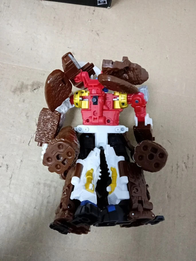 Transformers Age Primes Leader Class Maximal Big Convoy Action Figure 8+ Used