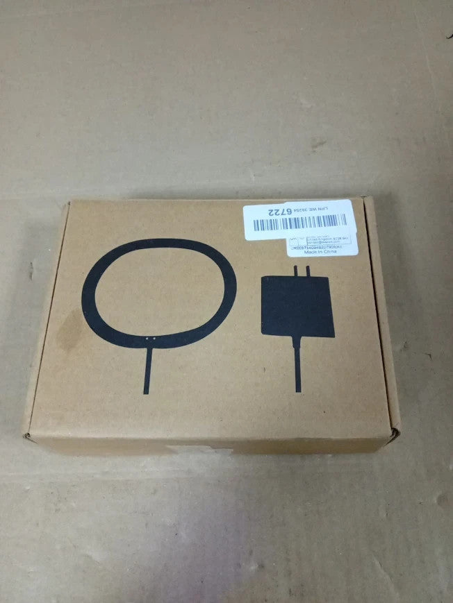 LED Halo Ring Halo Light Table Lamp Vanity Video Call Lighting Black New