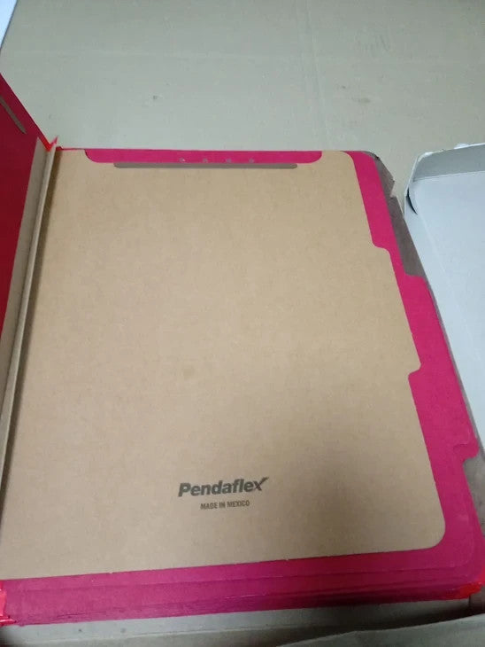 Pendaflex Classification Folders Standard 1 Divider Embedded Fasteners