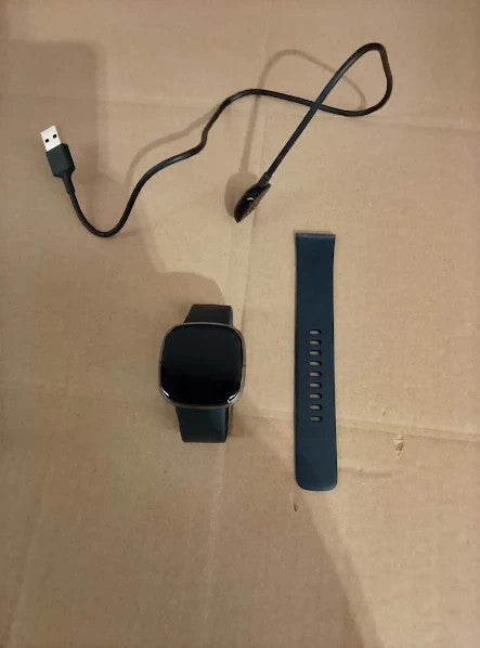 Fitbit Sense Advanced Smartwatch Tools Heart Health Stress Tempt Mng New