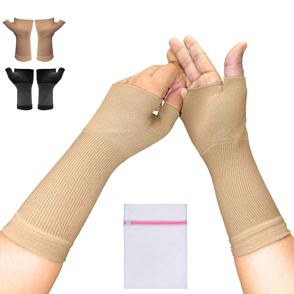 360 Relief Wrist Thumb Support Compression Sleeve Comfort Stability New