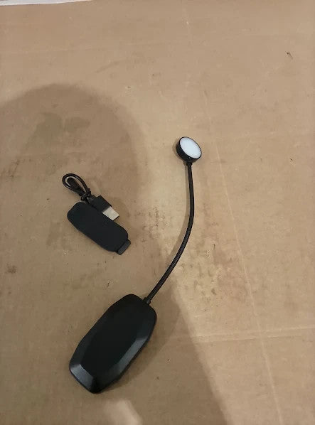 Ktebo Rechargeable Lightweight Book Light Lamp LED Reading 40x10x10mm