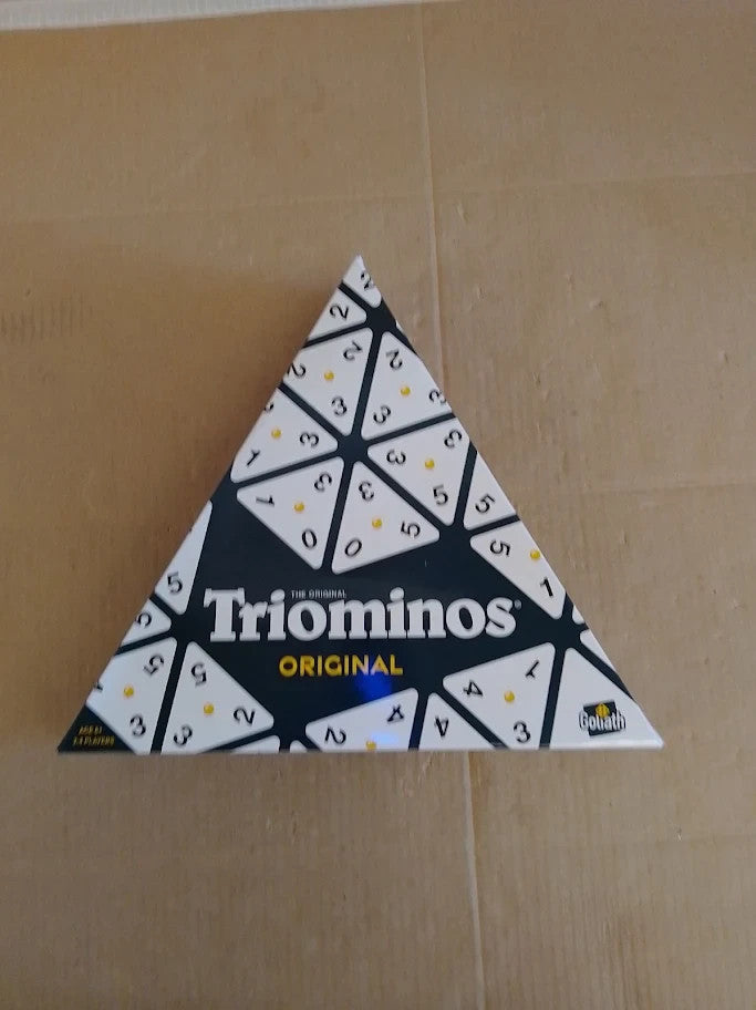 Goliath Games Triominos Original Triangular Dominoes Game Three Sided 6+ New