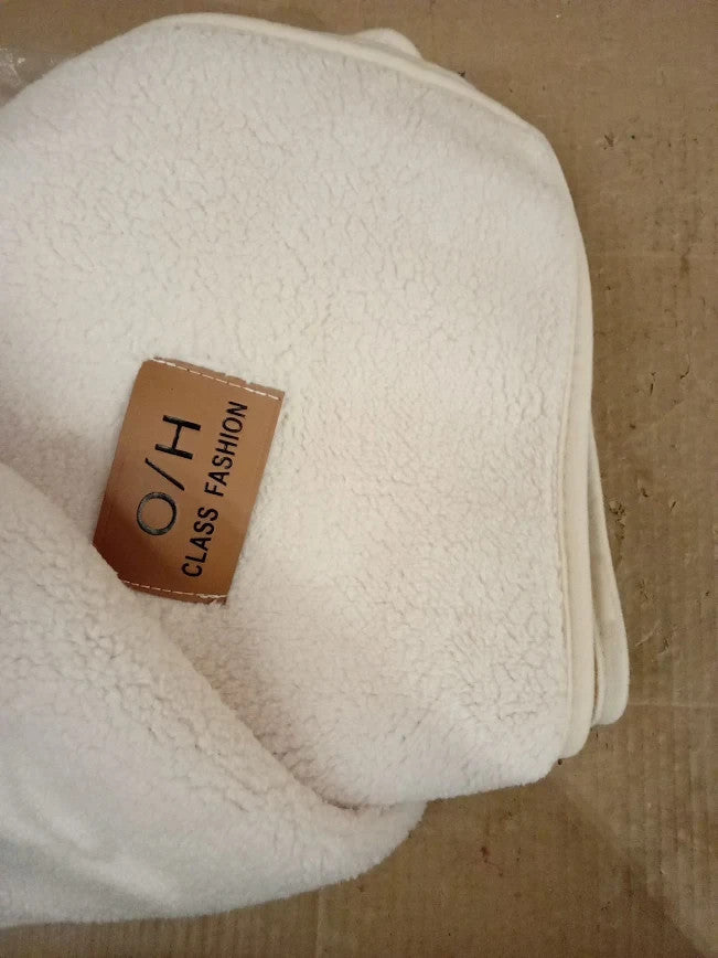 Gluhbirnen Sherpa Fleece Sofa Couch Cover Fuzzy Universal Non Slip 70x120cm