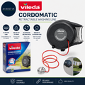 Vileda Cordomatic Retractable Washing Line 15m 1x15m Clothes Line Holds Up 15kg