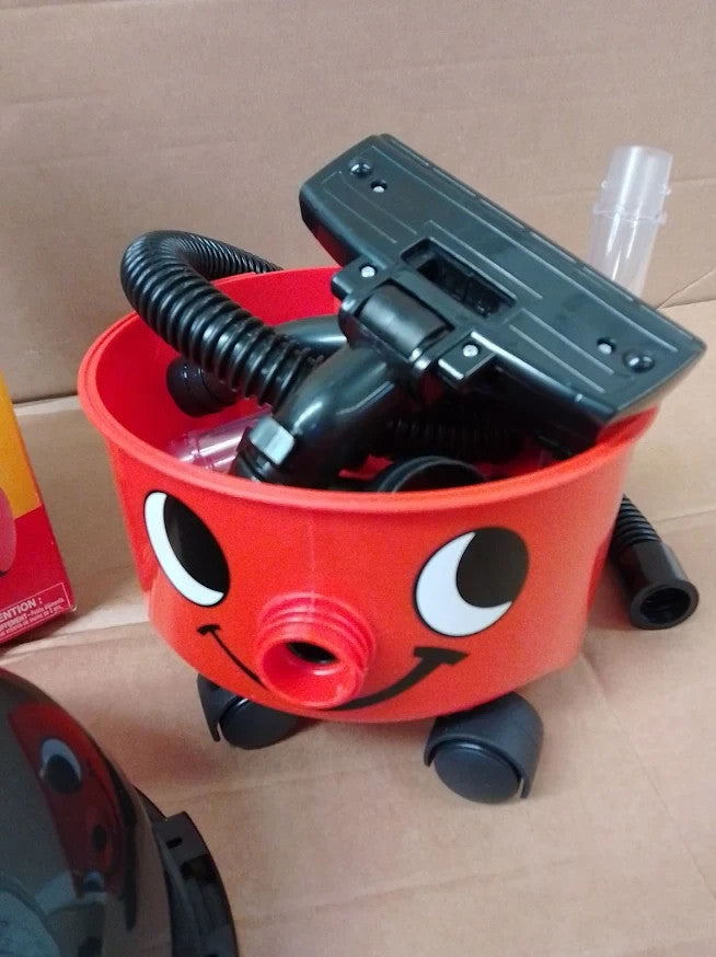 Casdon Henry Vacuum Cleaner Toy Red Real Function Kids Cleaning Set 3+ New