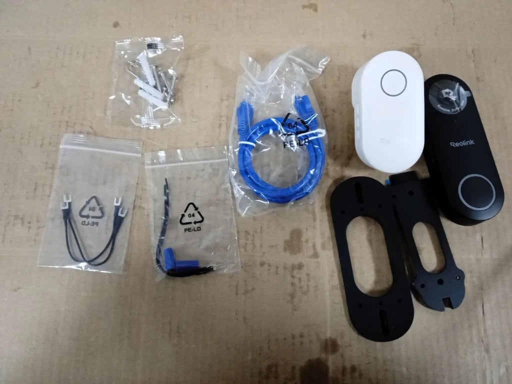 Reolink PoE Doorbell Camera Wired Chime 5MP HD Smart Video 180° Wide View New