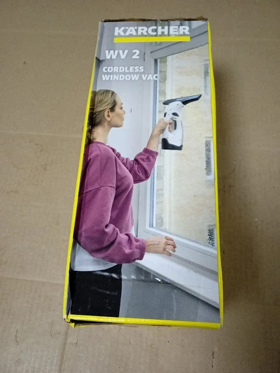 Karcher Window Vac WV 2 Battery Running Time 35min LED Display Battery