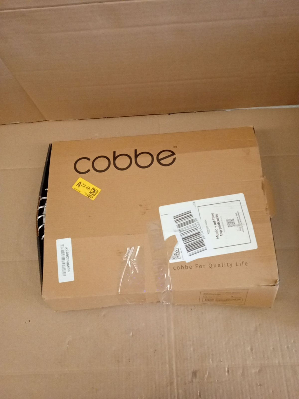 Cobbe Kitchen Spring Tap Kitchen Pull Down Sprayer Shower 2 Spray Modes