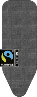 Brabantia Ironing Board Cover Denim Black 100% Cotton Top Layer 124x45x100cm New