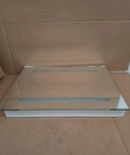 Argos Home Bathroom LED Demister Shaver Mirror 50x40cm Illuminated Wall Mirror