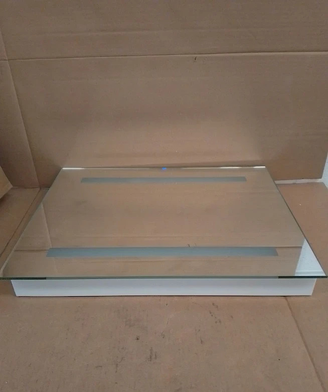 Argos Home Bathroom LED Demister Shaver Mirror 50x40cm Illuminated Wall Mirror