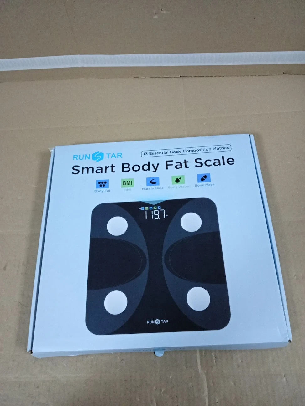 Scales Body Weight Fat Percentage RunSTAR Ultra Precision Digital Accurate