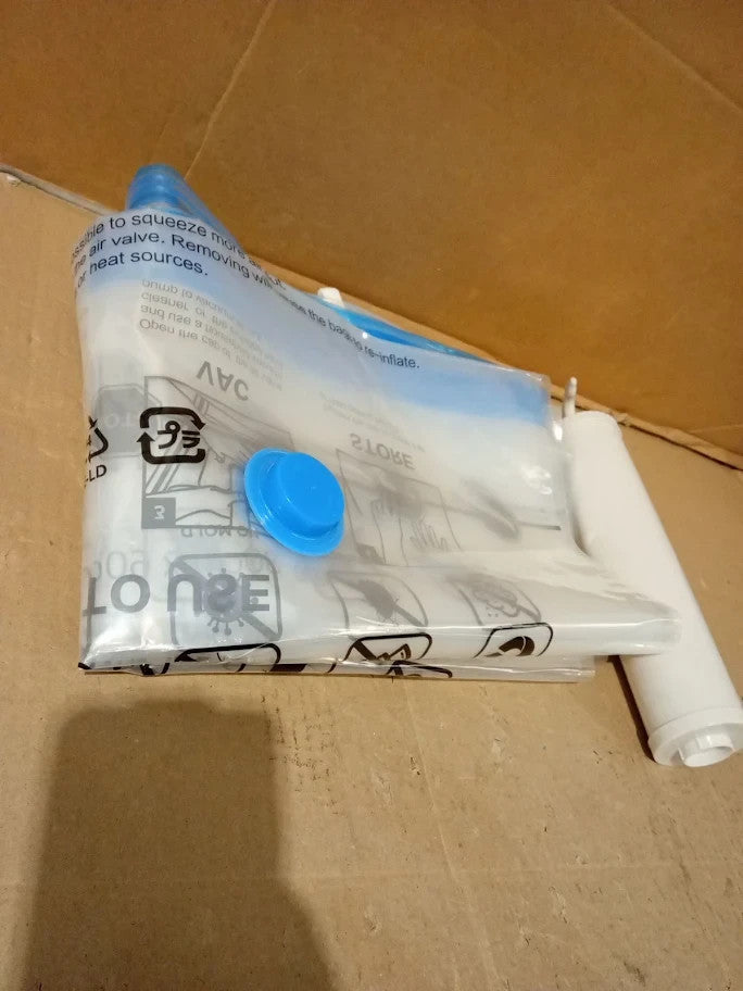 Amazon Basics Vacuum Compression Zipper Storage Bags 32x24in  Airtight Valve New