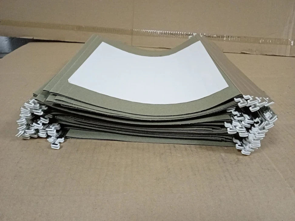 Q Connect A4 Single Tabbed Suspension Files Durable Pack Of 47 Green New