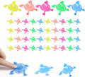 Xmnvivate 40pcs Bouncing Jumping Toys Mini Frog Toys Parent Chill 20x15x1cm New