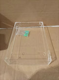 Ahandmaker Acrylic Book Display Case Wall Mount Clear Display 7x10x2in