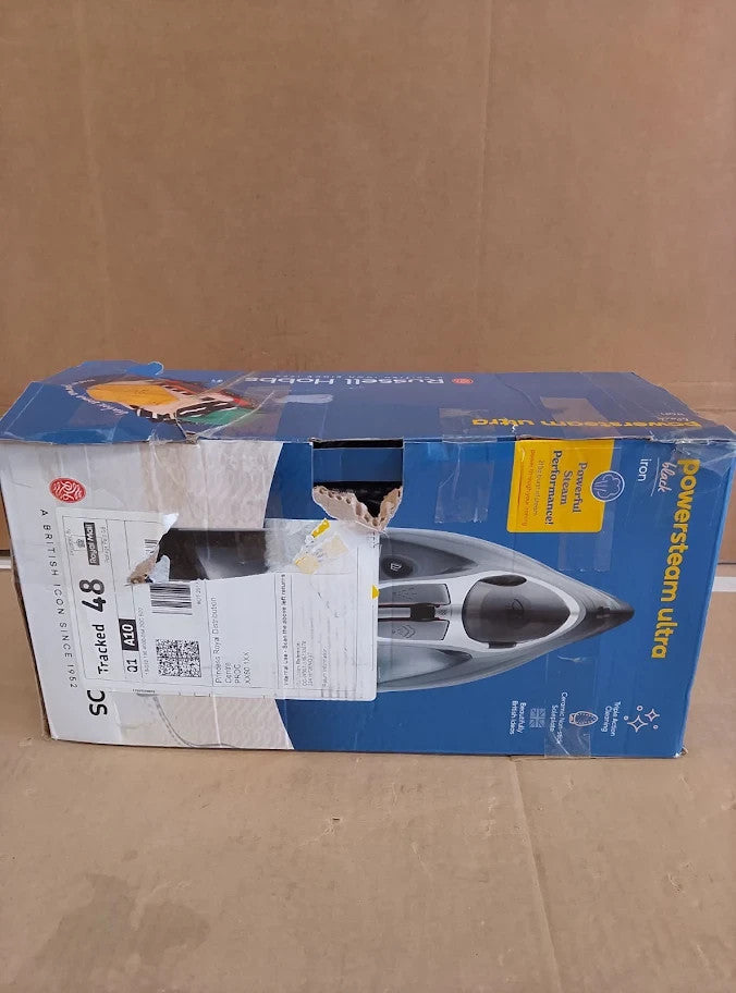 Russell Hobbs Steam Iron 3100W 210g/min Extra Steam Boost 70g/min Power Steam