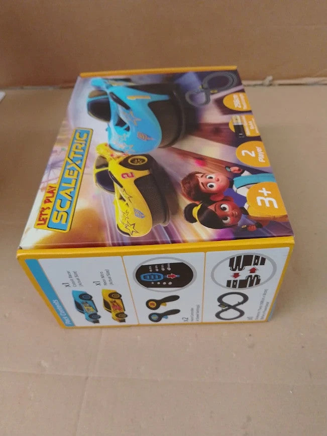 Scalextric Lets Play G1188M Racing Track Sets Kids 1:64 Scale Micro Race 3+