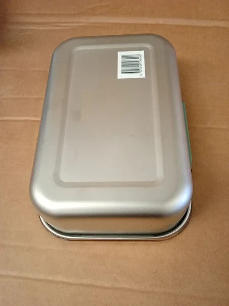 Smash Microwave Safe Stainless Steel 3 Divided Compartment Bento Lunch Box