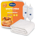 Silentnight Dual Control Electric Blanket Double 150x137cm Heated Electric New