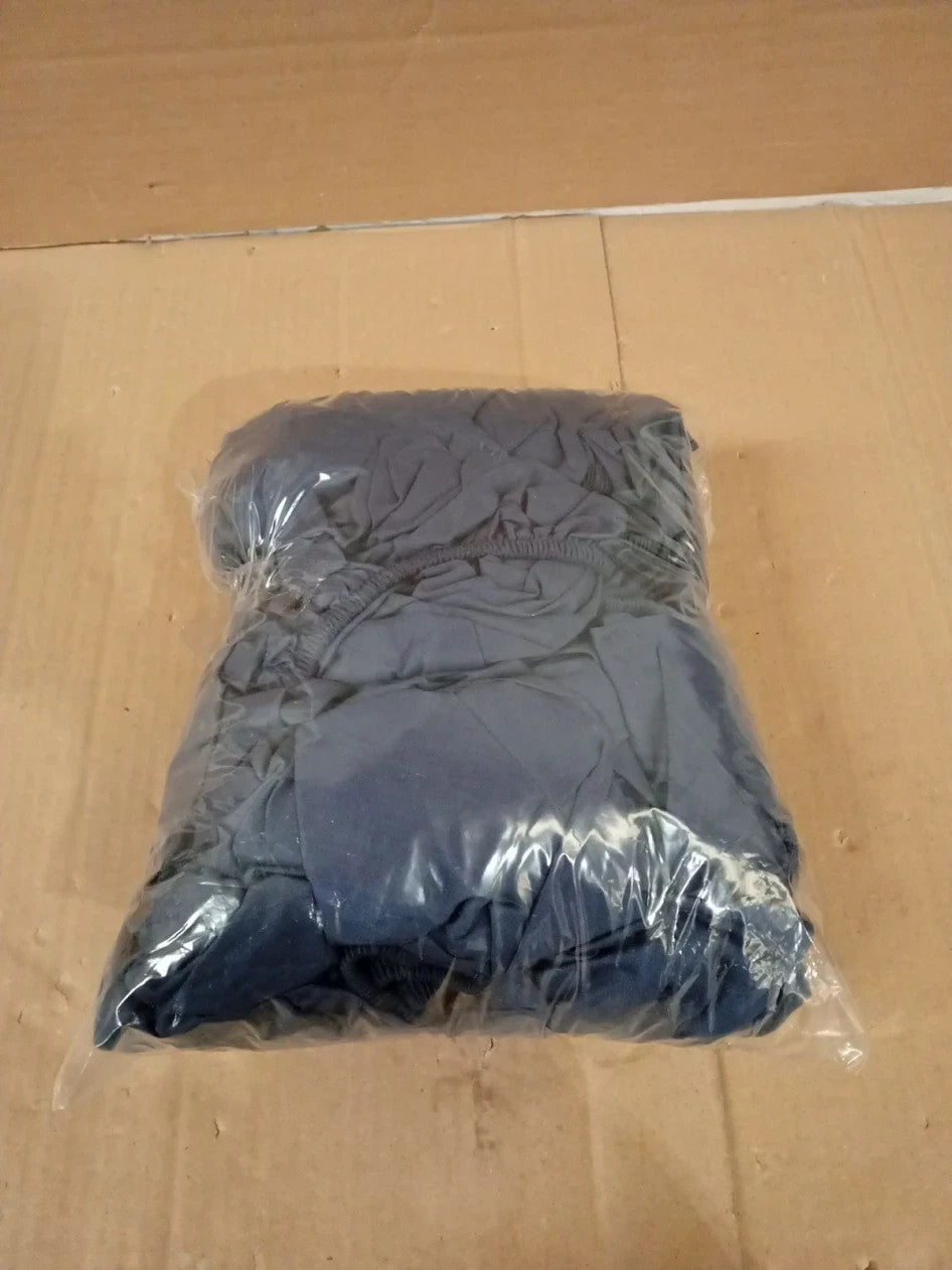 LUXURANGE Super King Fitted Sheet Navy Blue 30cm Depth Pocket 100% Polycotton
