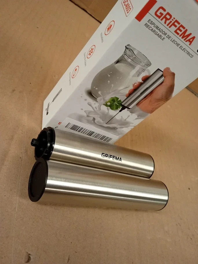 Grifema Rechargeable Milk Frother Portable Handheld Coffee Whisk Mini New