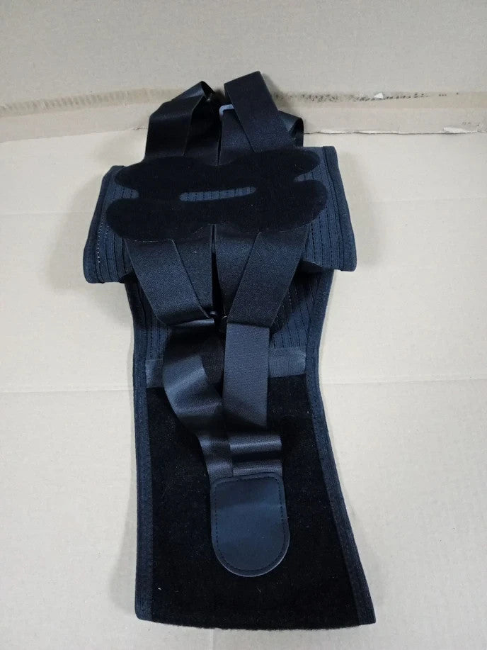SKXZK Back Support Belt Lumbar Brace Pain Relief Compression Unisex Black New