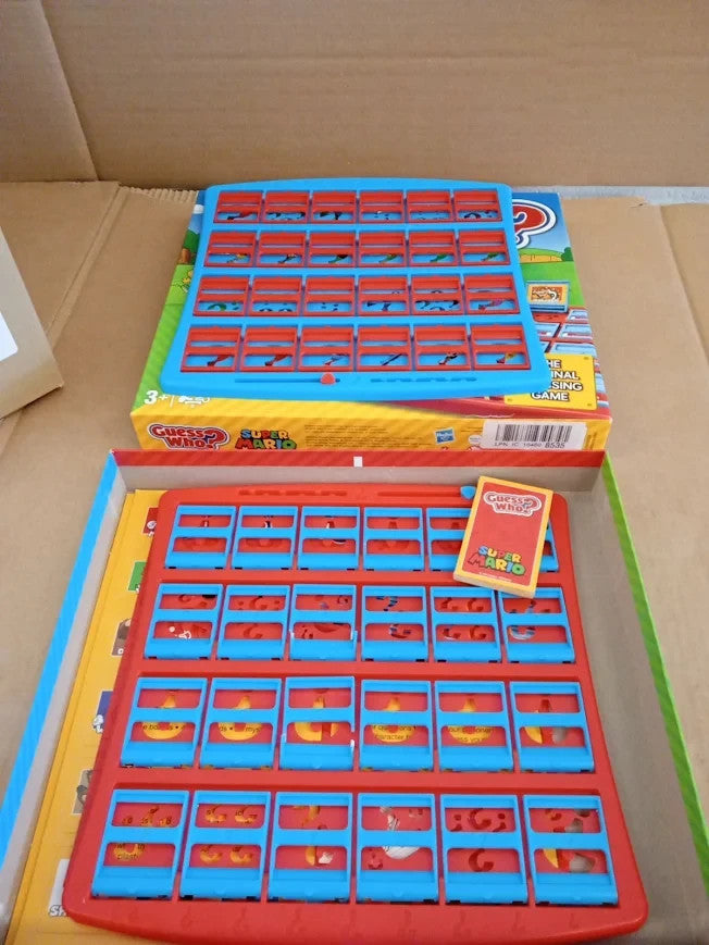 Winning Moves Super Mario Guess Who Board Game Play Classic Nintendo 3+