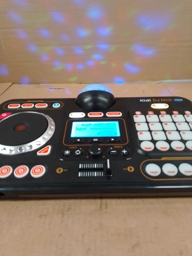 VTech Kidi DJ Mix Toy 15 Tracks 4 Music Styles With Lights Effects 6+ New