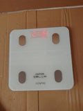 Renpho Smart Bathroom Scales White 26x26x2.5cm Max Capacity 180kg Glass Platform