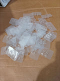 60 Pieces Outdoor Light Hooks Adhesive Strips Waterproof UV Resistant Decor