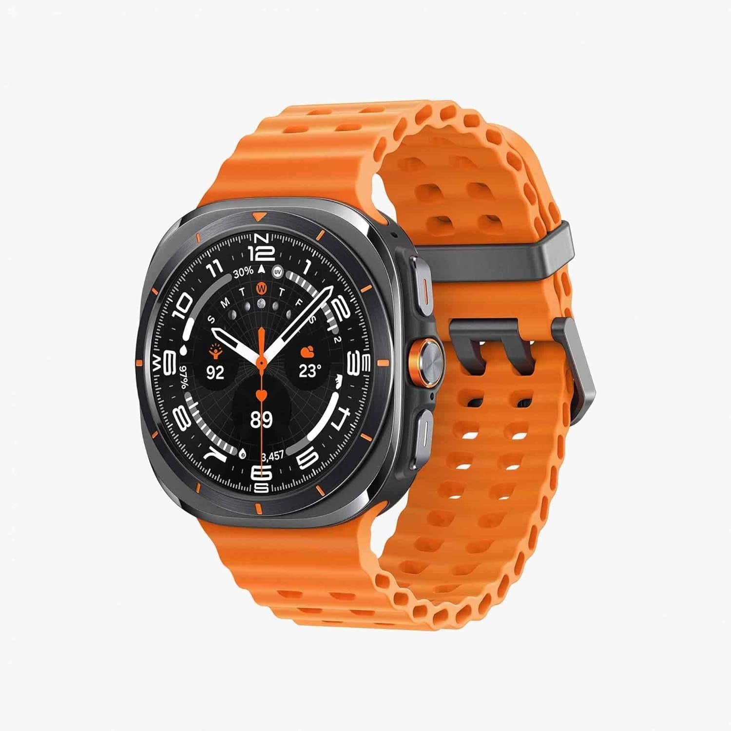 Samsung Galaxy Ultra 2025 AI Smart Watch Marine Band Titanium Case New