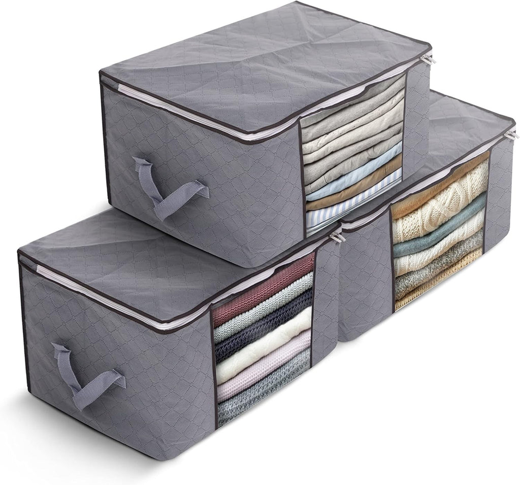 Delka 90L Storage Bags Lids Large Storage Boxes Lids Clothes 29.5x9.7x32cm New