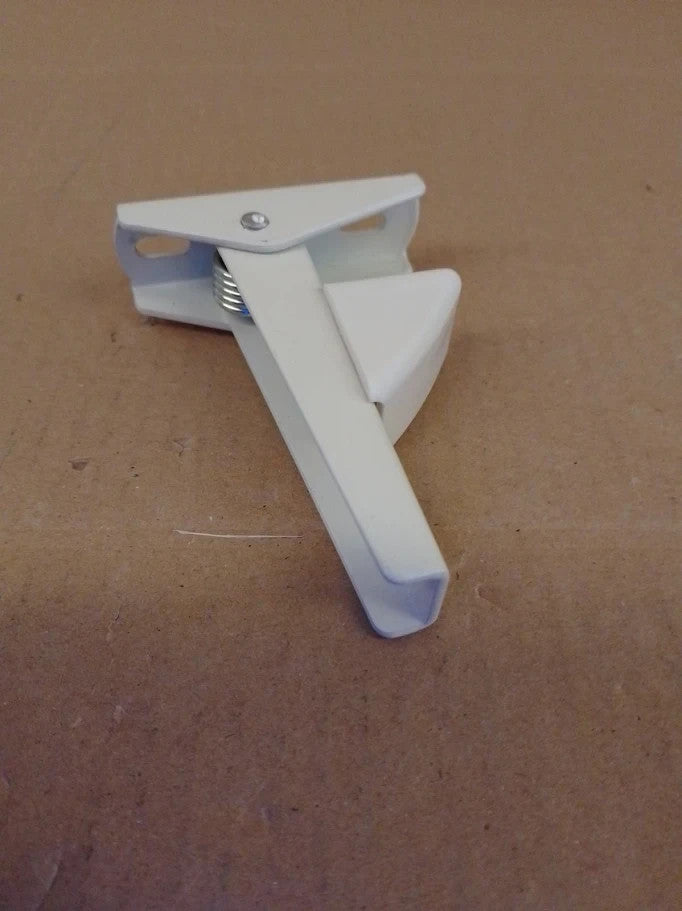 Gah Alberts 307769 Door Gate Stopper Self Closing 20 To 50mm Aluminium White