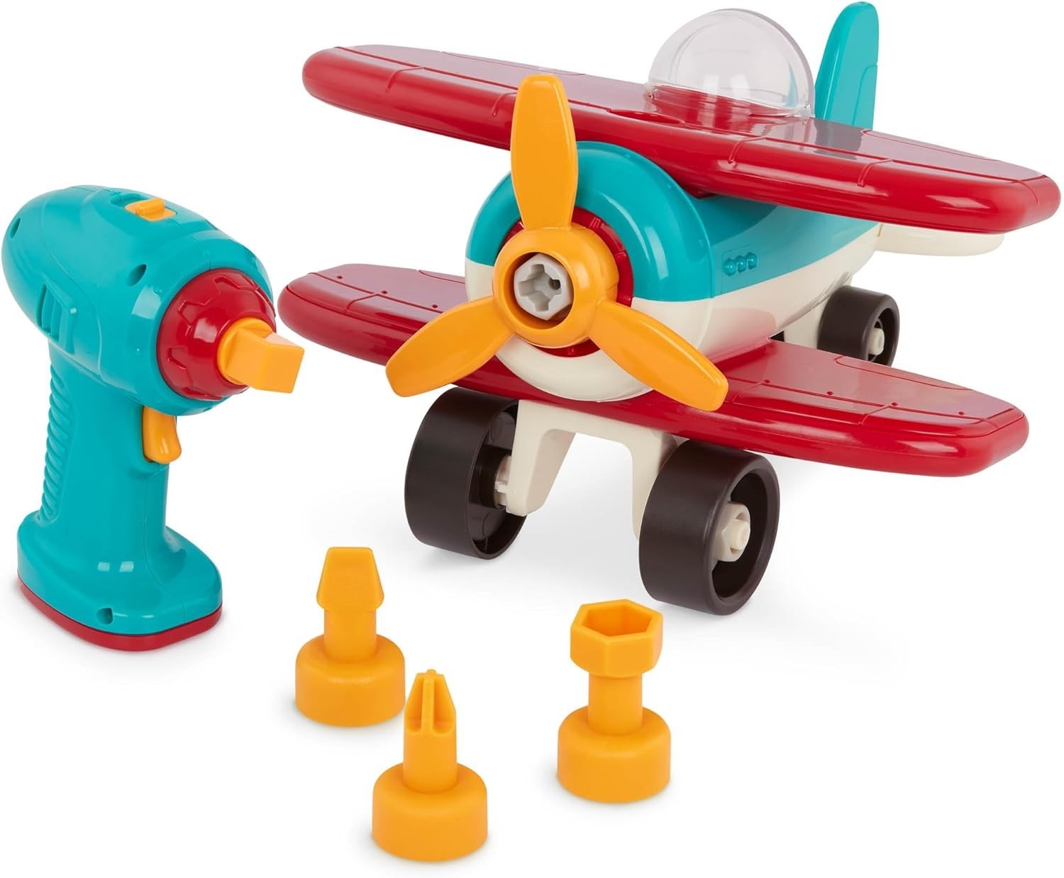 Battat Classic Construction Pretend Play Toddler Dexterity Building Age 3+ New