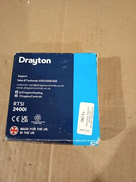 Drayton 24001 RTS1 Standard Room Thermostat Mechanical Knob 50x50x50cm