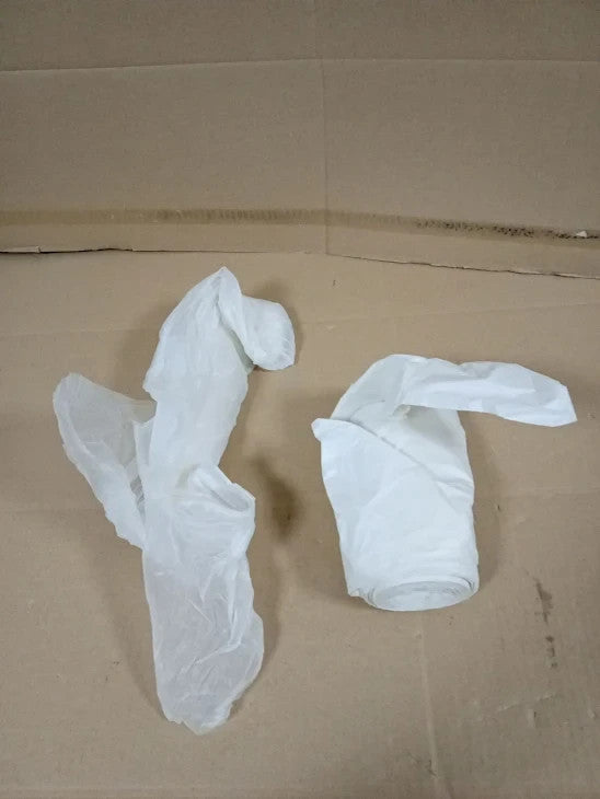 Polylina Pedal Bin Liners 35 Litre Tie Top White Bags Recyled Plastic New