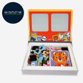 Janod Magnéti'Book Mix Match Magnetic Educational Animal Game Magnets 3+ Durable