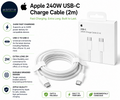 Apple 240W USB C Fast Charging Adapter Cable 2m White