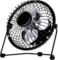 Status 4 Inch USB Desk Fan Mini Portable Personal Cooling Fan Single Speed New