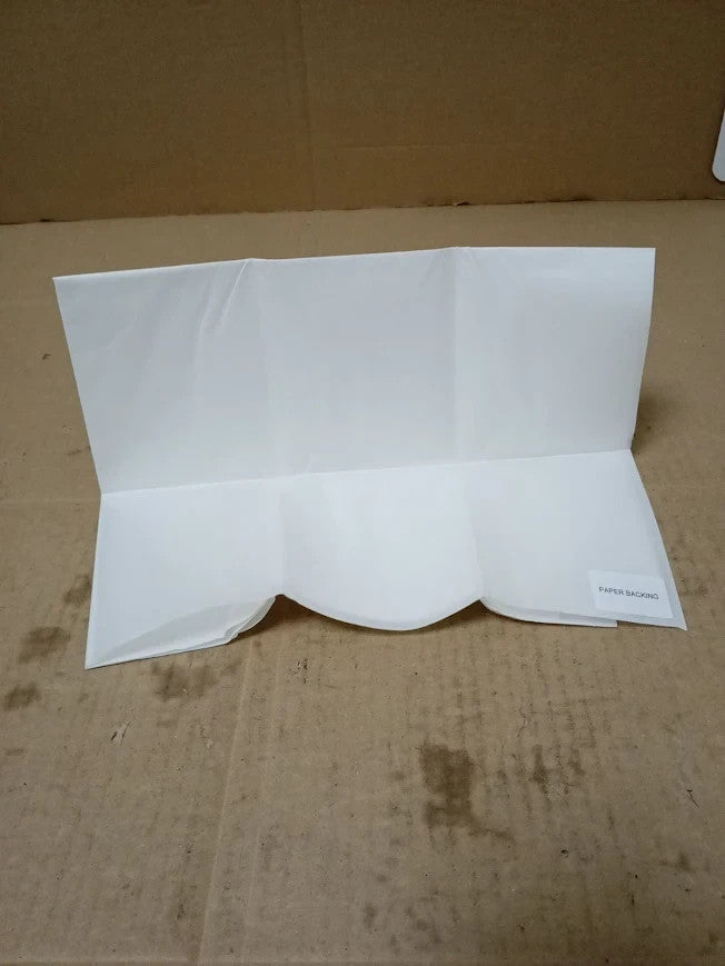Large Self Adhesive White Vinyl Sheet Decal Sticker Film Paper Backing New