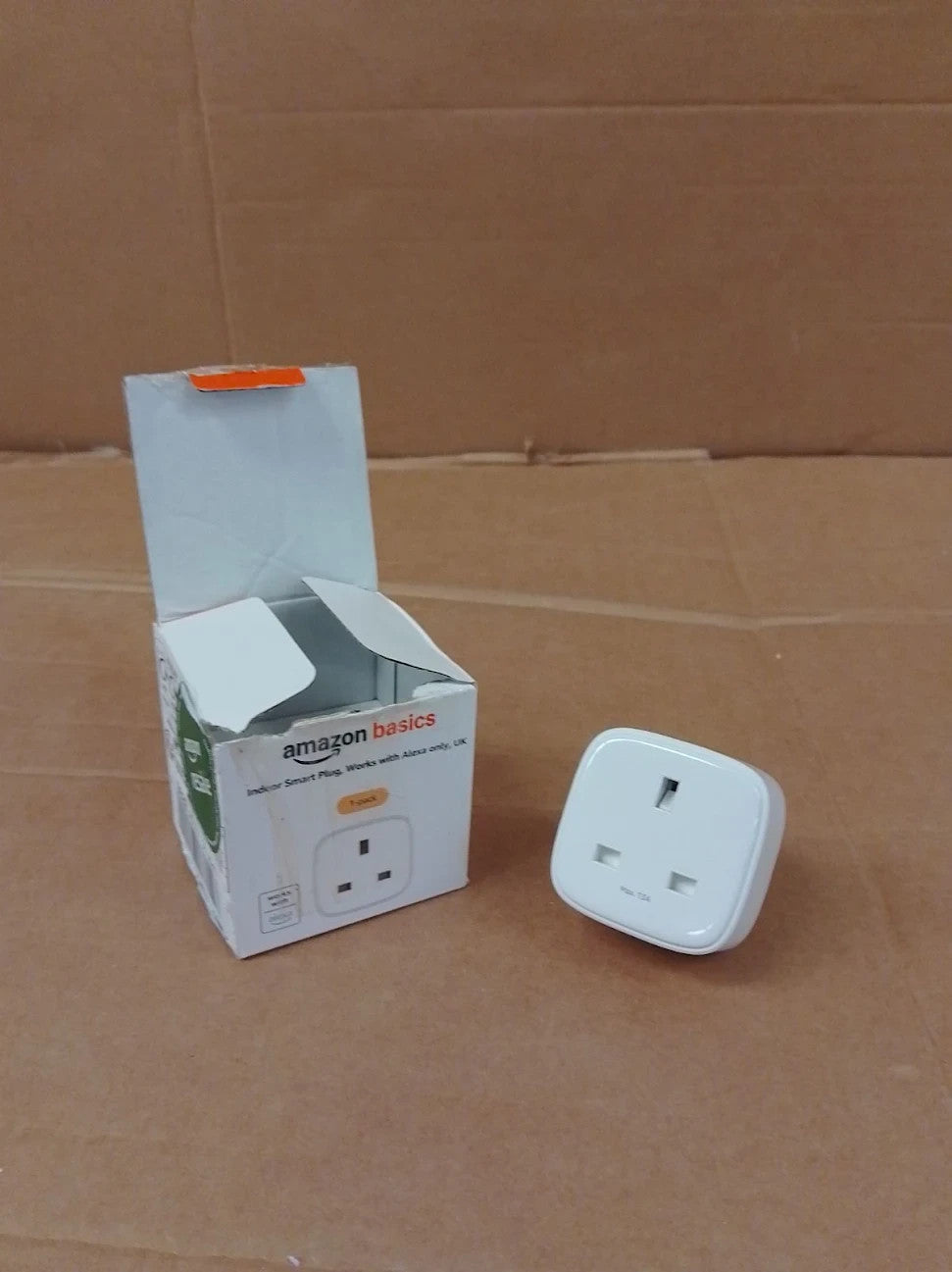 Amazon Basics Single Outlet Indoor WiFi Smart Plug Works Alexa Only 1 Pack New