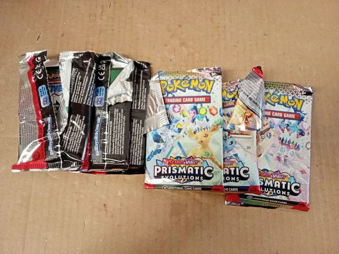 Pokemon TCG Scarlet Violet Prismatic Evolutions Booster Bundle Trading Card Game