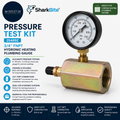 SharkBite 25489Z Pressure Test Kit 3/4in FNPT Hydronic Heating Plumbing New