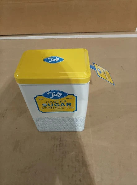 Tala Originals Self Raising Flour Storage Tin Blue 12x9.5x19cm Durable